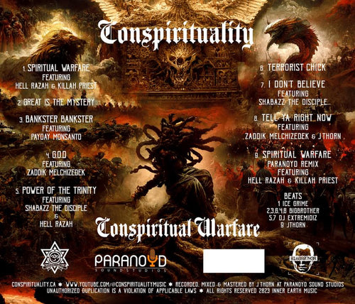Conspiritual Warfare (2024 - Physical CD) [PRE-ORDER]